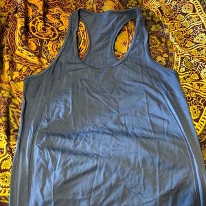 Royal blue racer back tank